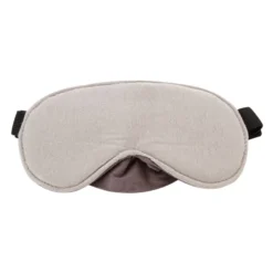 Ögonmask Travelblue Lyxig, 100% bomull, justerbar rem