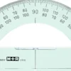 Gradskiva MR 180°, transparent, 15 cm, 10 st