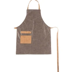 Grillförkläde MUSTANG Läderimitation, brun, one size