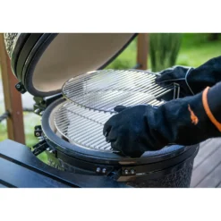 Grillgaller Expander MUSTANG Kamado L/XL/XXL, 304 rostfritt stål, 21-24