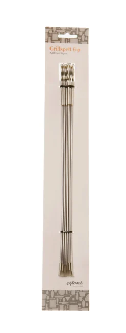 Grillspett Exxent Rostfritt stål, 33 cm