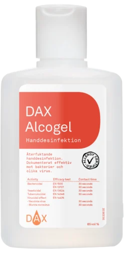Handdesinfektion Dax Alkogel 85, etanolbaserad gel, 150 ml
