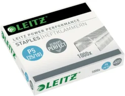 Häftklammer Leitz 25/10, 60 ark kapacitet, 1000 st
