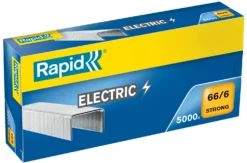 Häftklammer Rapid 66/6 för elektriska häftapparater, 5000 st