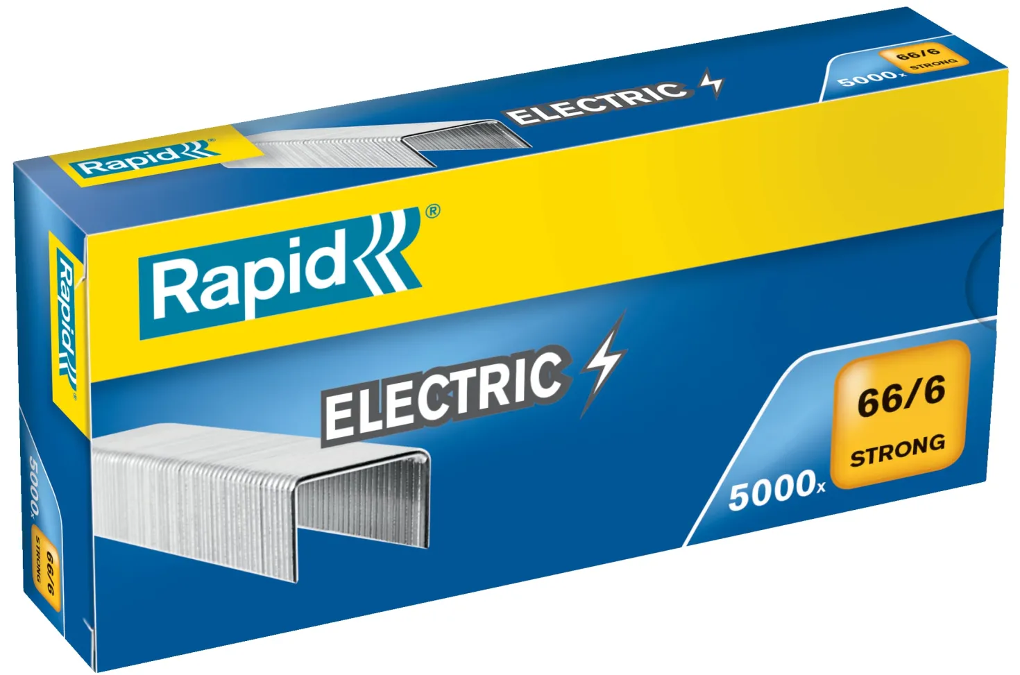 Häftklammer Rapid 66/6 för elektriska häftapparater, 5000 st