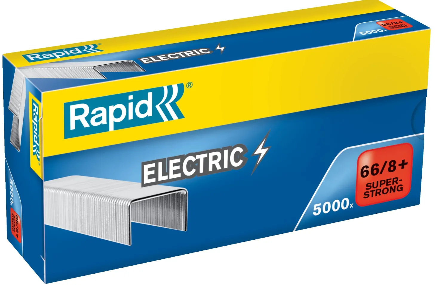Häftklammer Rapid 66/8 för elektrisk häftapparat, 5000 st