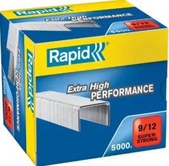 Häftklammer Rapid Superstrong 9/12, 60-90 ark, 5000 st