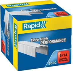 Häftklammer Rapid Superstrong 9/14, 80-110 ark, 5000 st