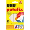 Häftmassa UHU Patafix, återanvändbar, 80 st