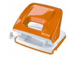 Hålslag Leitz WOW 5151, 4-håls, orange