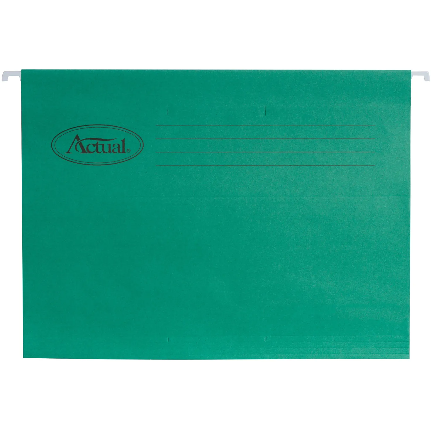 Hängmapp Actual A4, grön, 210 g kartong, 25 st
