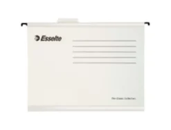 Hängmapp Esselte Classic BA A4, vit, 25 st