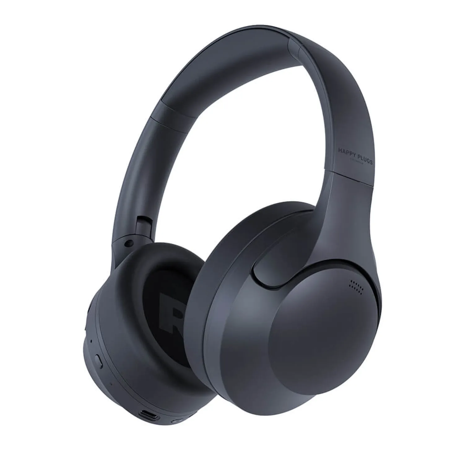 Hörlurar Happy Plugs Play Pro ANC Over-Ear, trådlös, svart