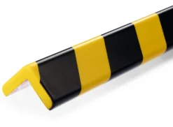 Hörnskydd Durable C35, självhäftande, svart/gul