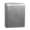 Hygienhållare Katrin Rostfri, väggmonterad, 6 liter, silver
