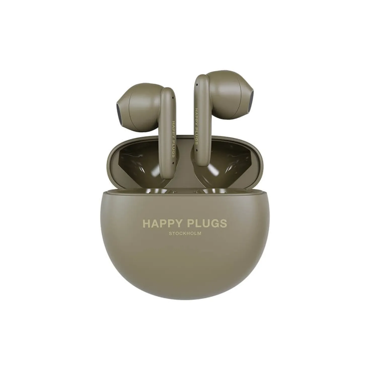 In-ear-hörlurar Happy Plugs Joy Lite, Bluetooth 5.3, grön