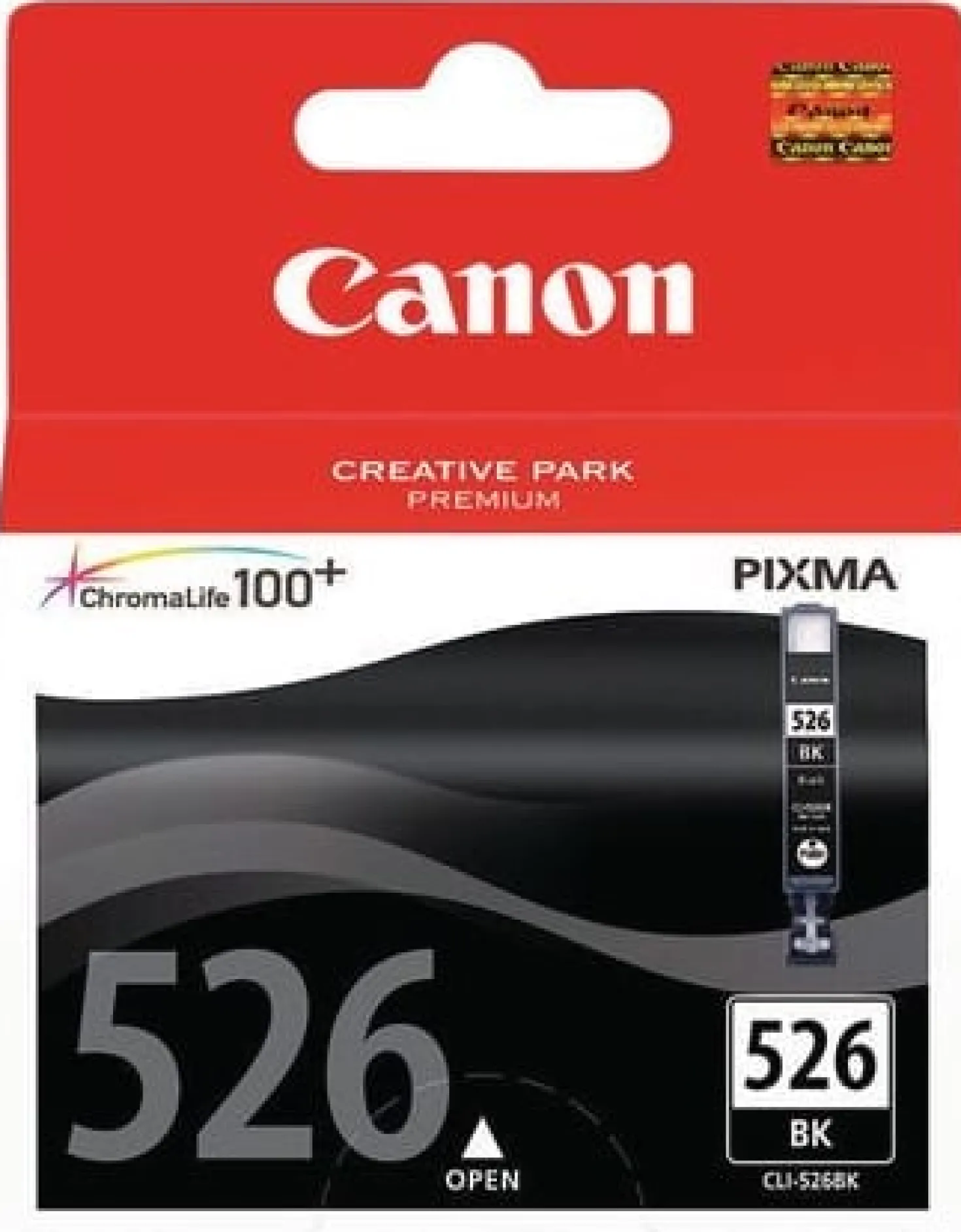 Ink-Jet Canon CLI-526BK svart