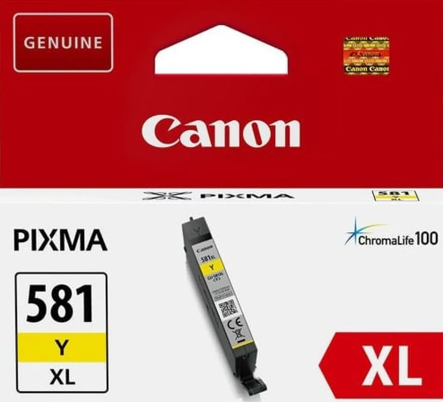 Ink-Jet Canon CLI-581XL gul