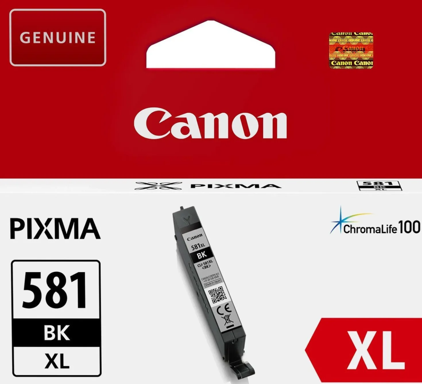 Ink-Jet Canon CLI-581XL svart