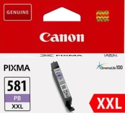 Ink-Jet Canon CLI-581XXL photo blå