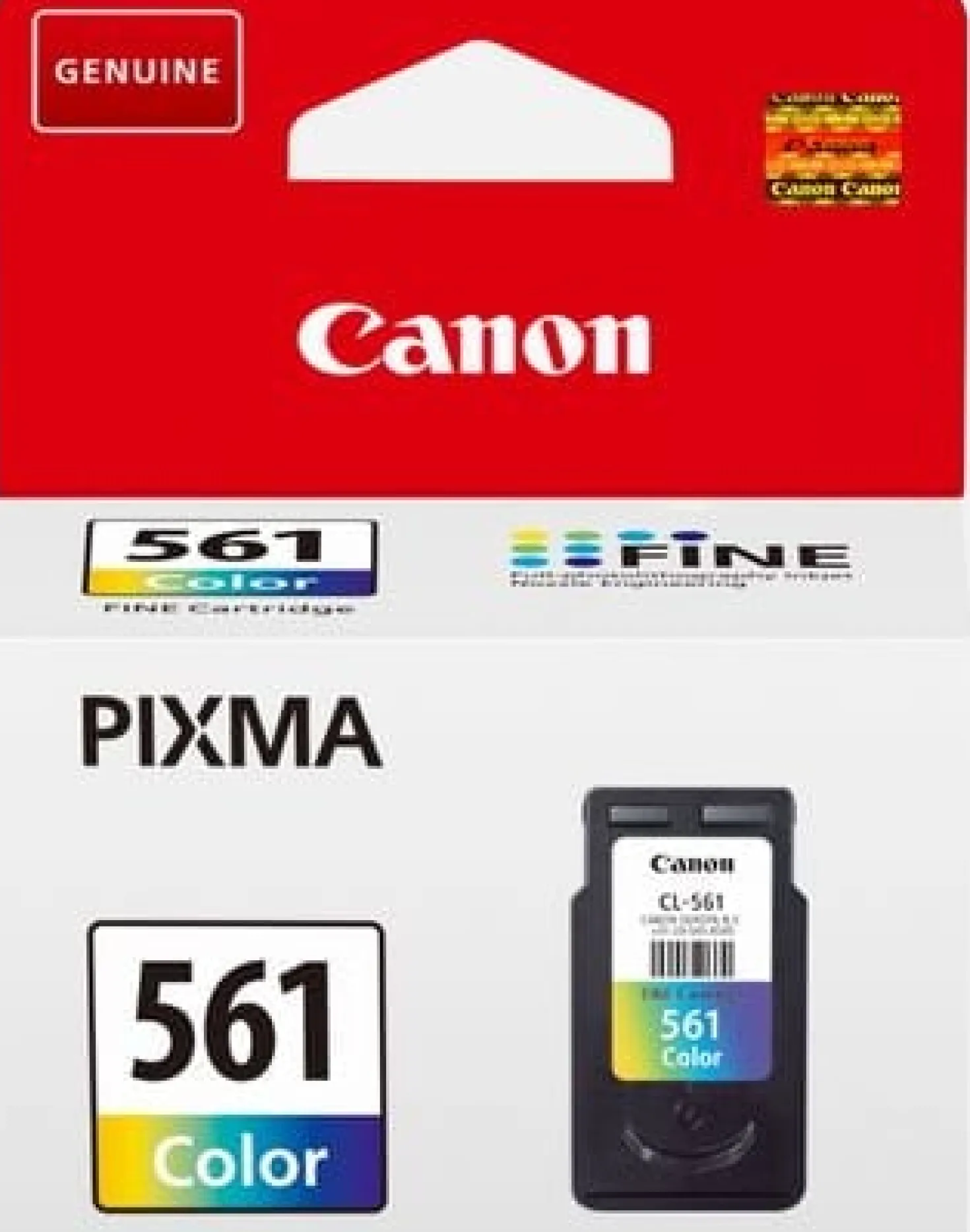 Ink-Jet Canon CRG CL-561 färg