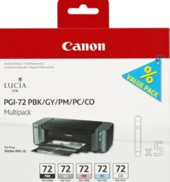 Ink-Jet Canon Multipack PGI-72PBK/GY/PM/PC/CO
