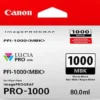 Ink-Jet Canon PFI-1000 matt svart