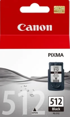 Ink-Jet Canon Svart Pg-512