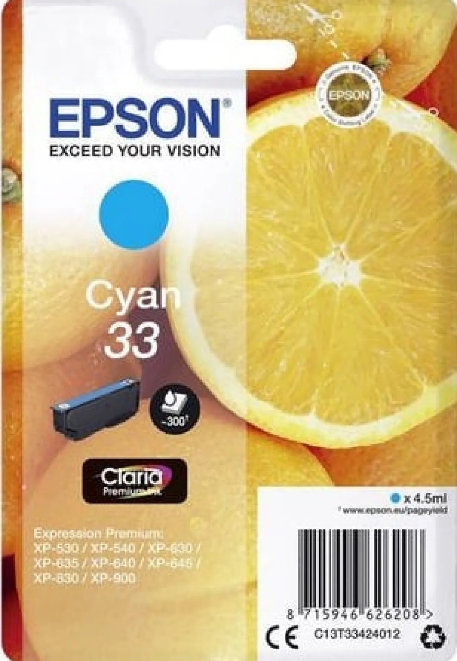 Ink-Jet Epson 33 cyan