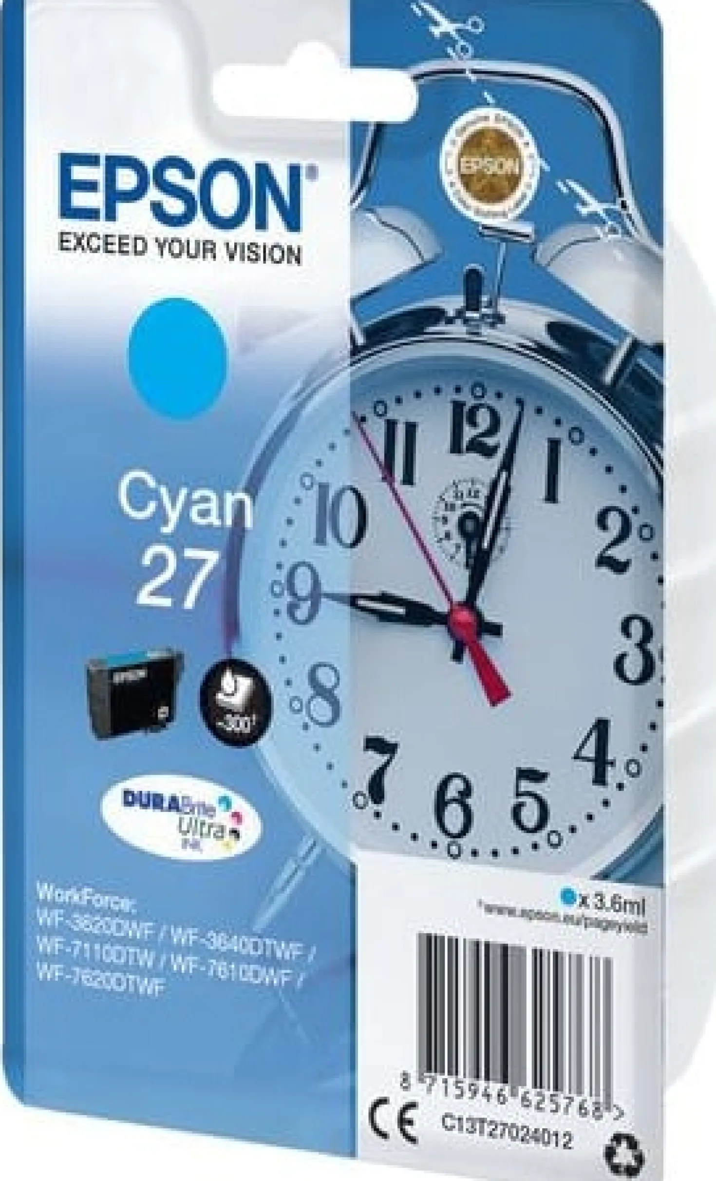 Ink-Jet Epson cyan T2702