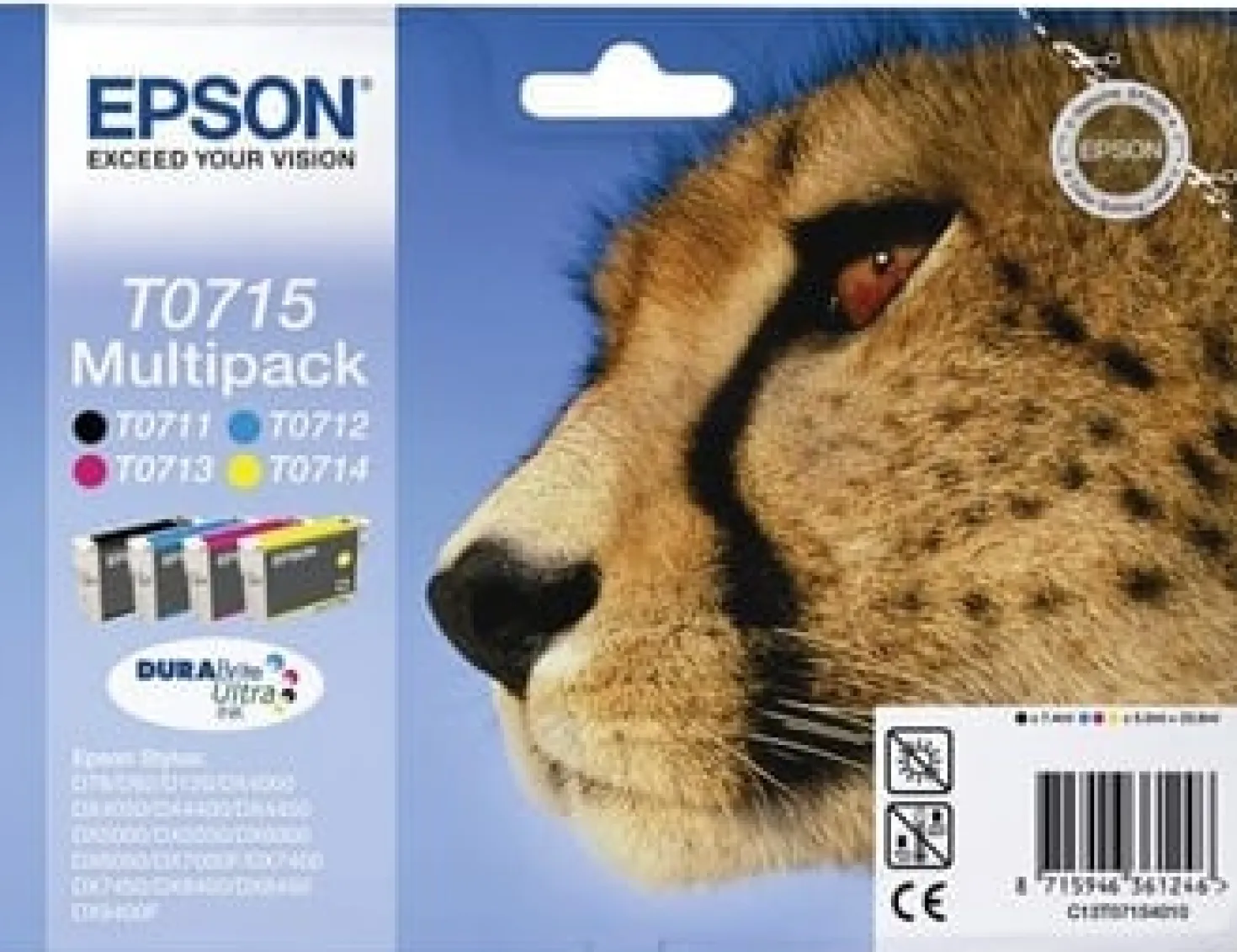 Ink-Jet Epson Durabrite Quad Pack