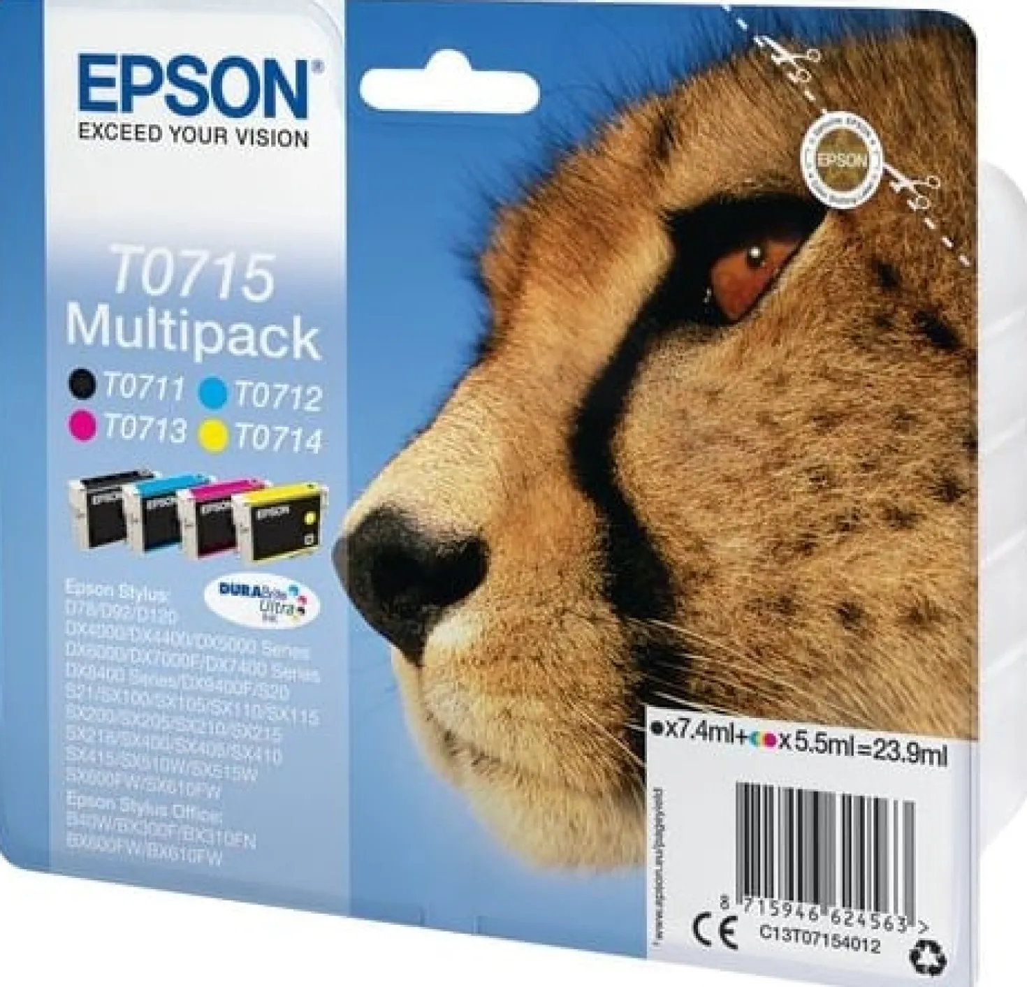 Ink-Jet Epson Durabrite Quad Pack