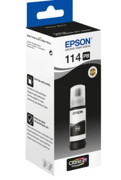 Ink-Jet Epson 114 Eco Tank Photo svart