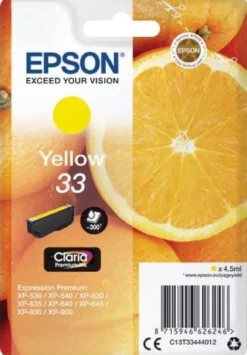 Ink-Jet Epson 33 gul