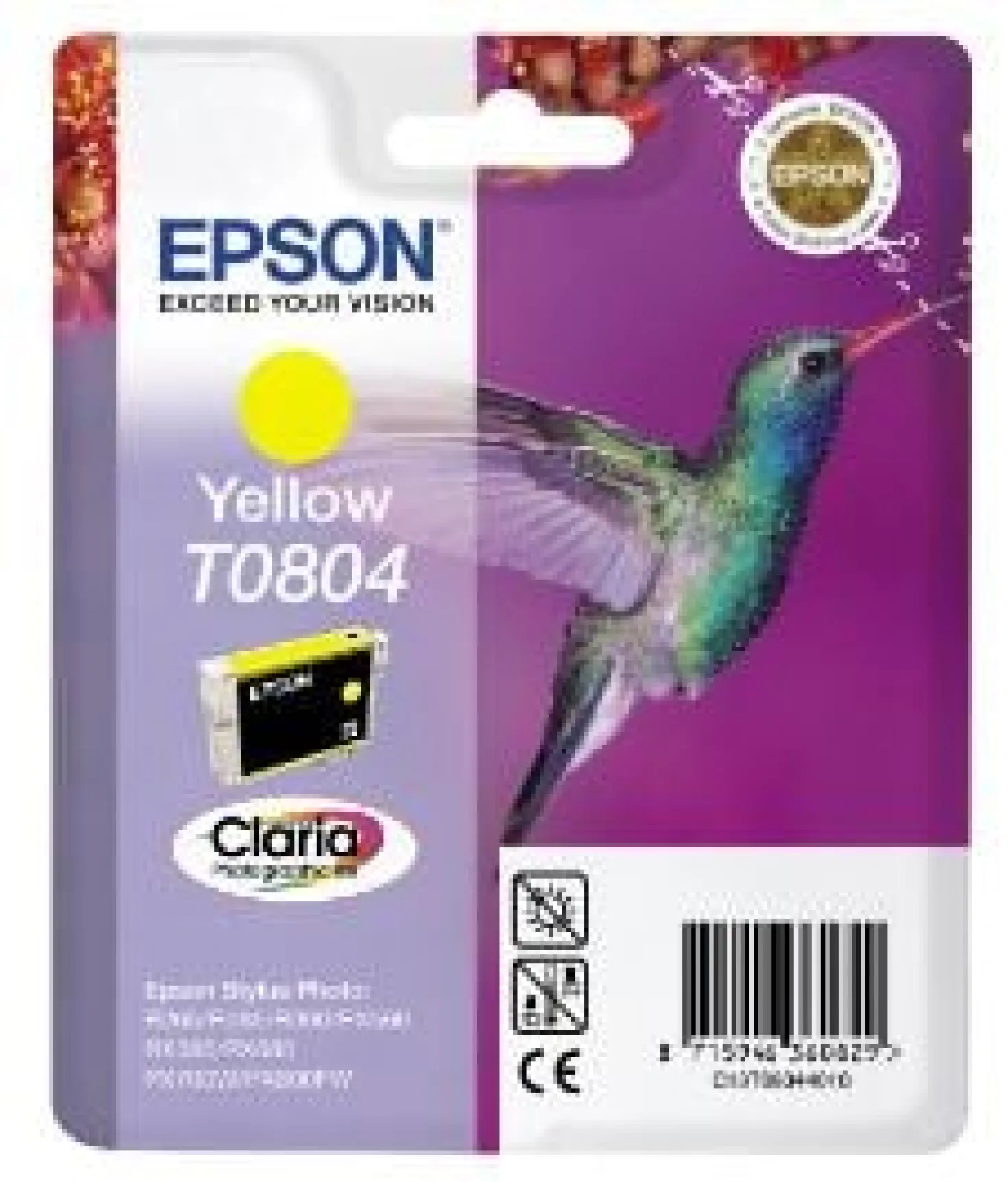 Ink-Jet Epson gul T0804