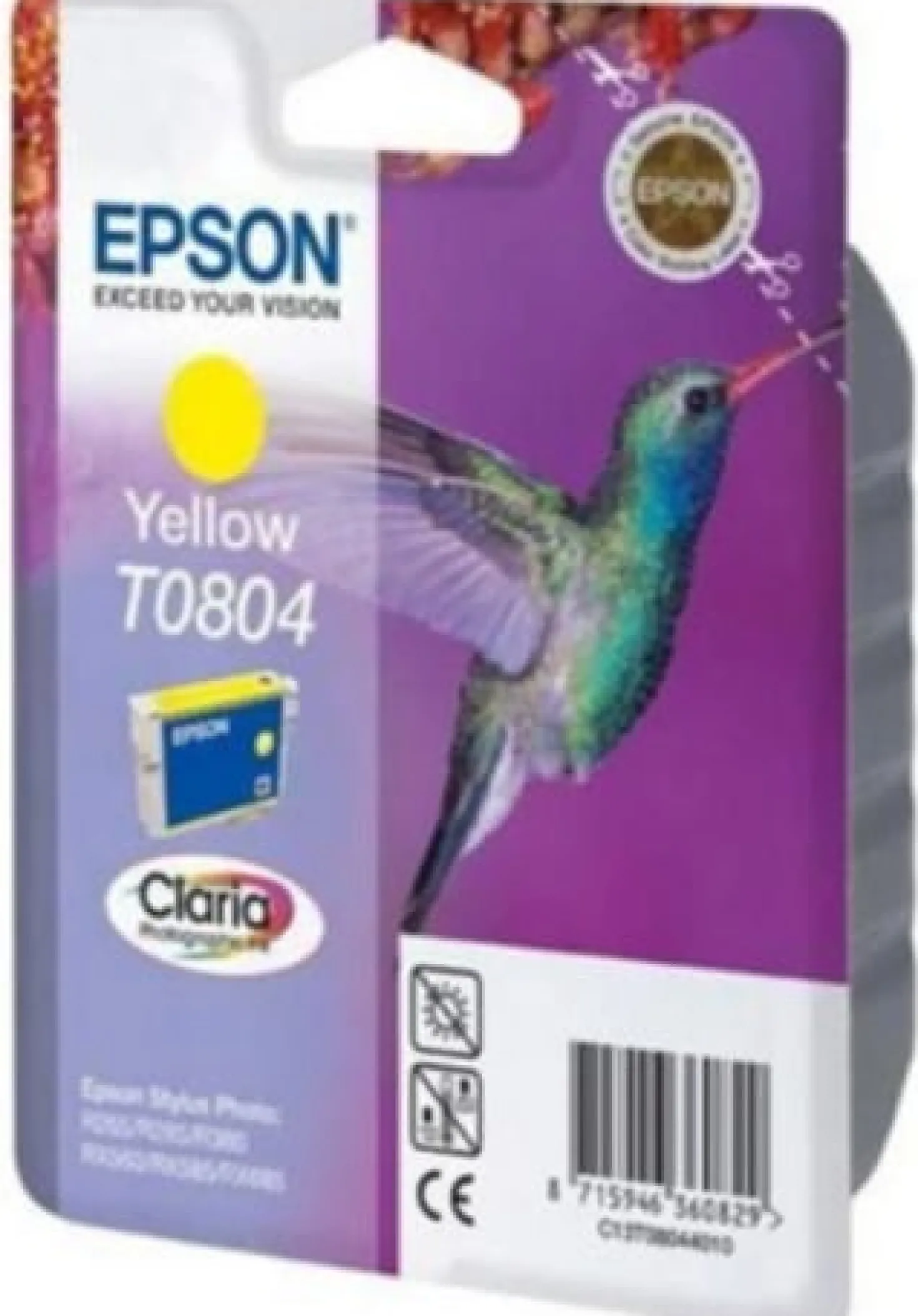 Ink-Jet Epson gul T0804