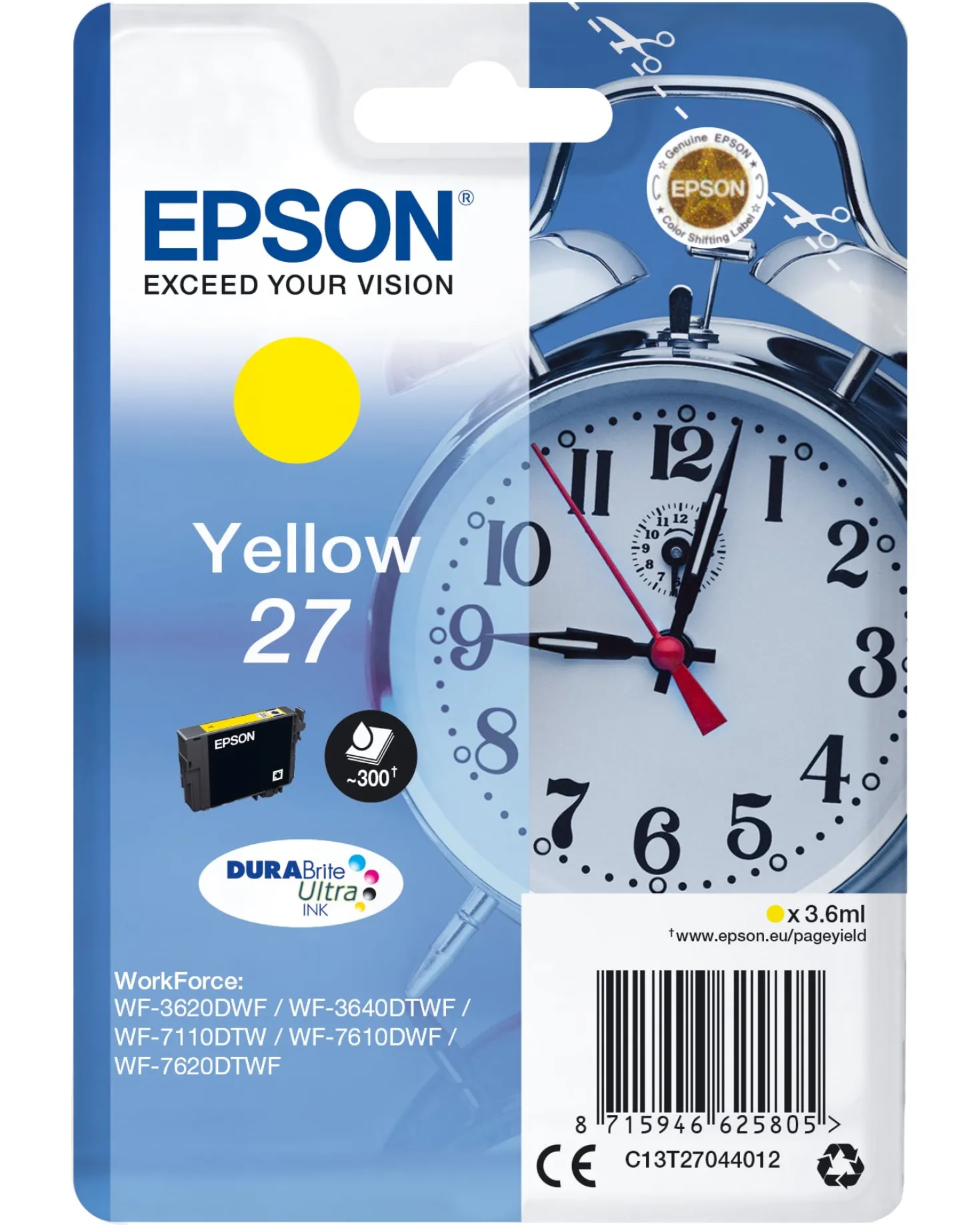Ink-Jet Epson gul T2703
