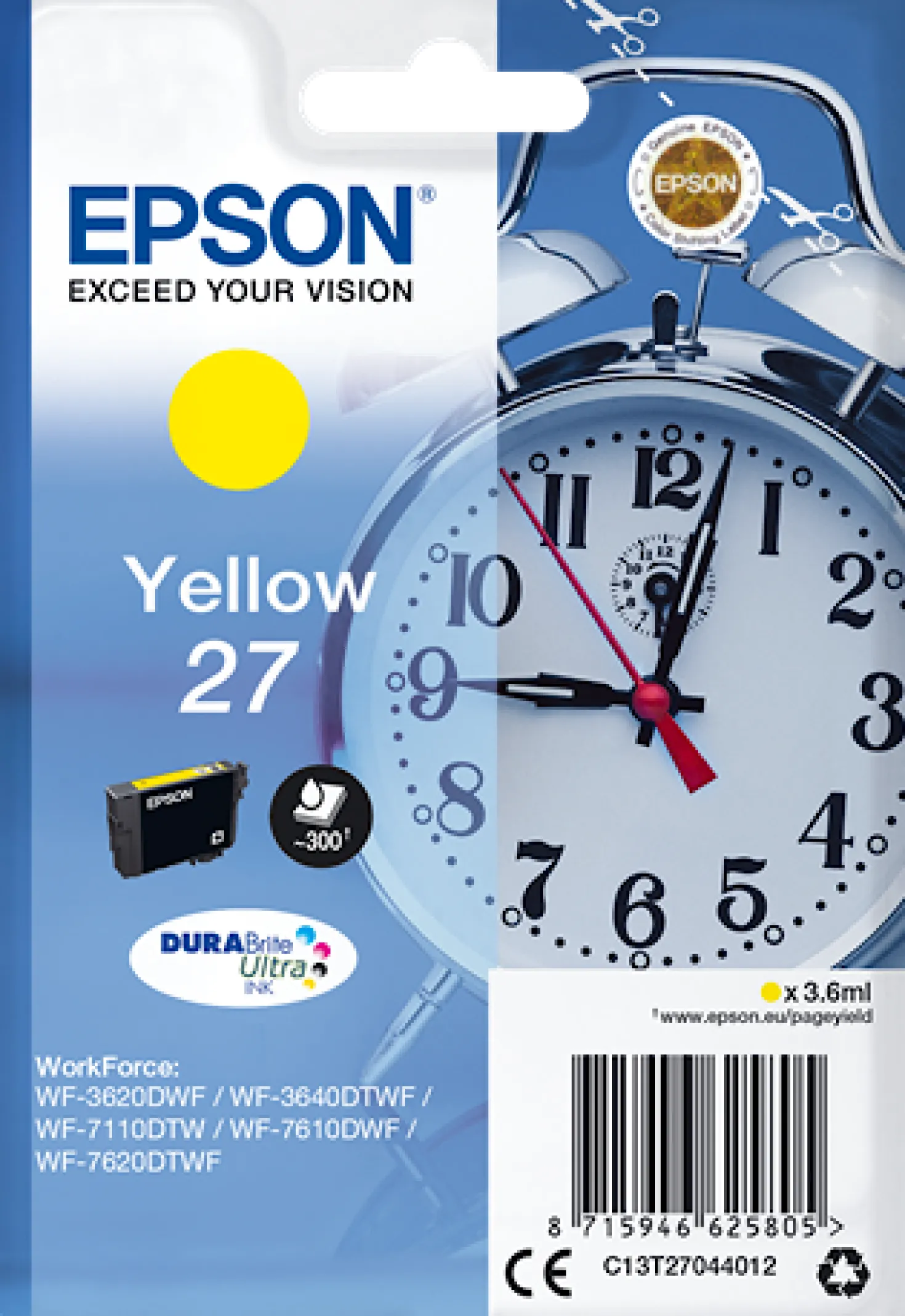 Ink-Jet Epson gul T2703