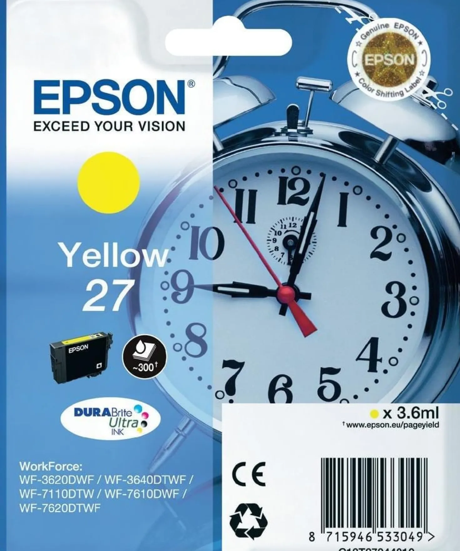 Ink-Jet Epson gul T2703