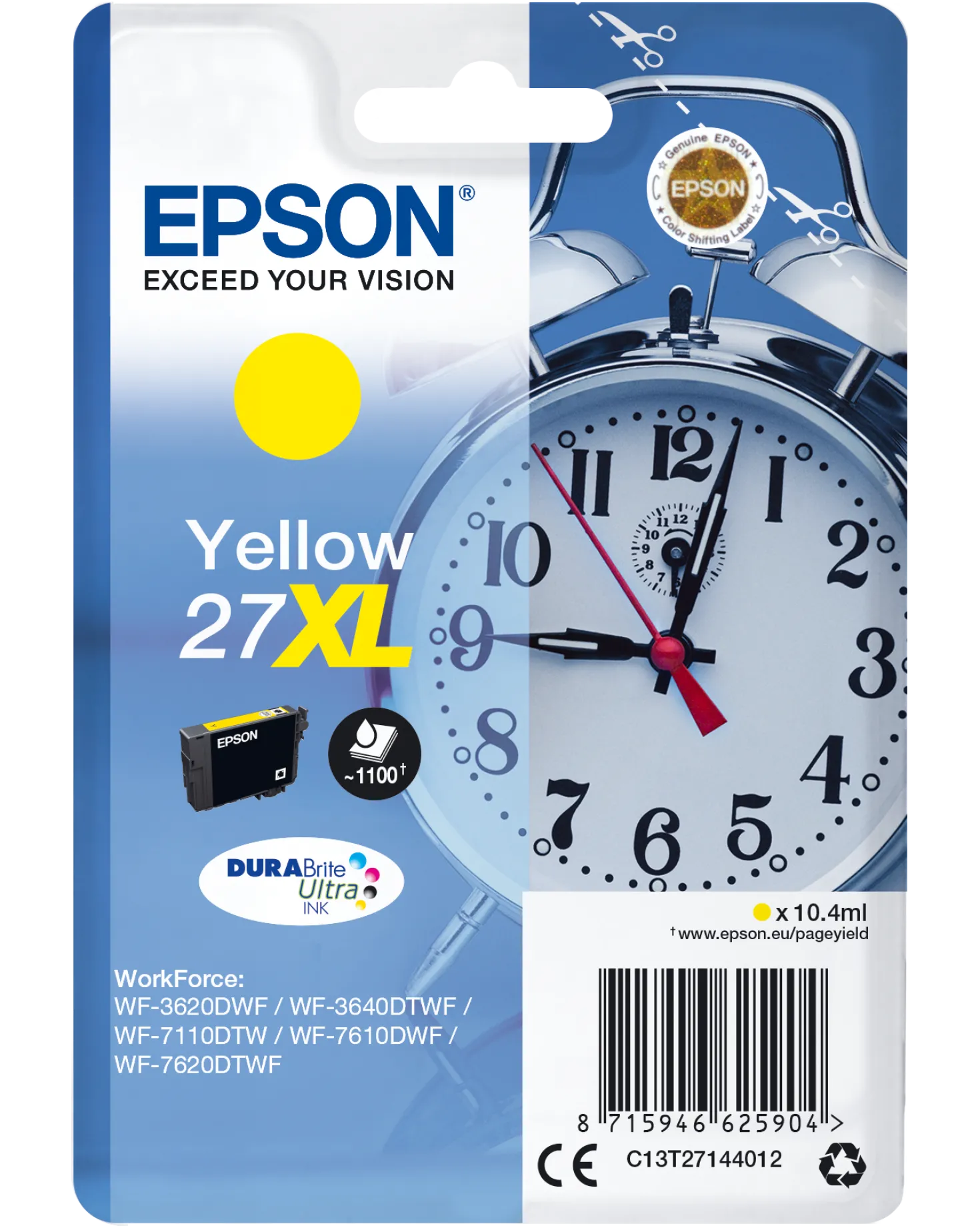 Ink-Jet Epson gul 27XL