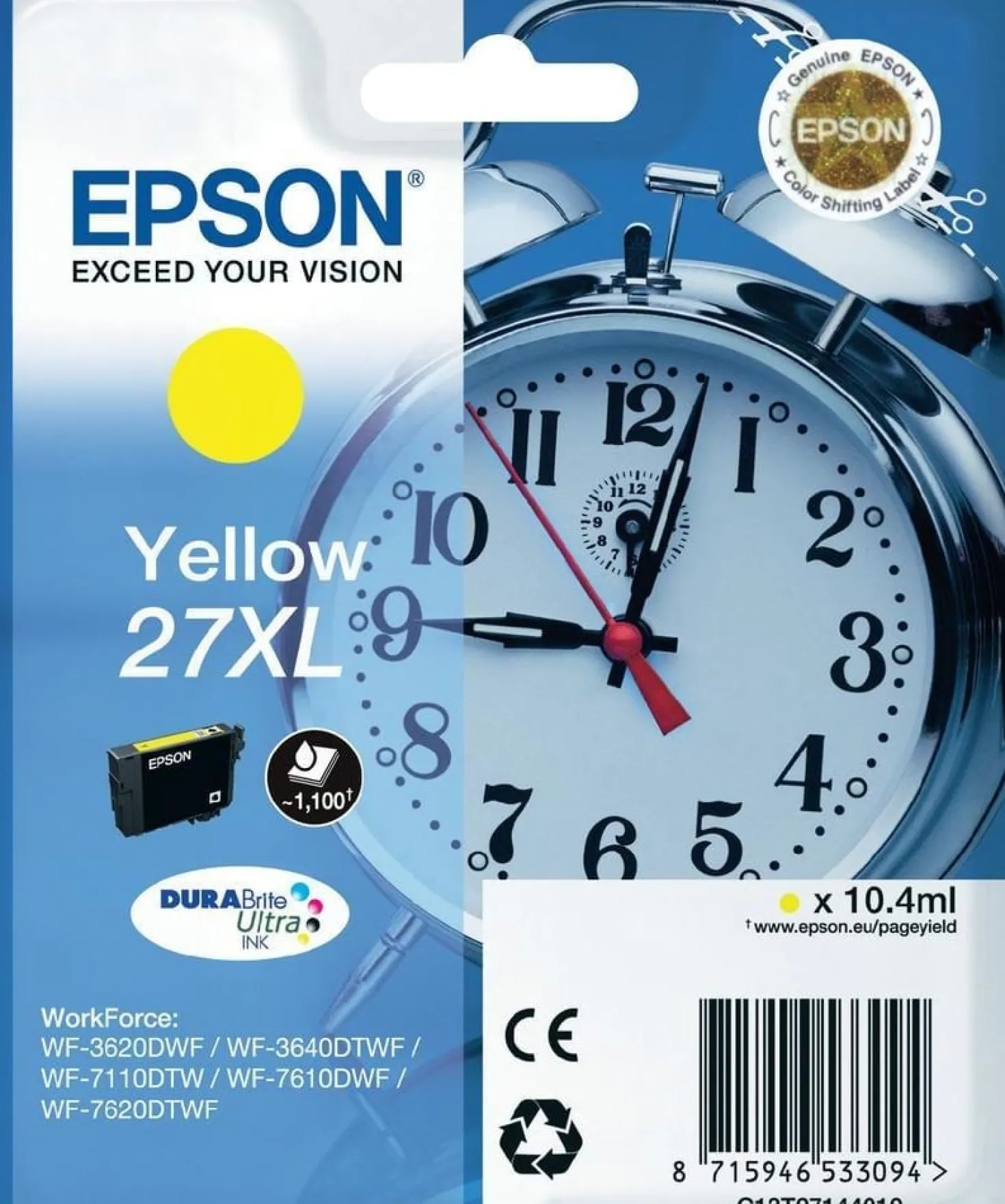Ink-Jet Epson gul 27XL