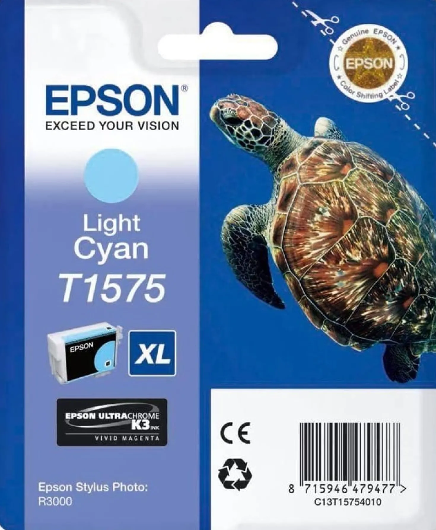 Ink-Jet Epson Light Cyan T1575