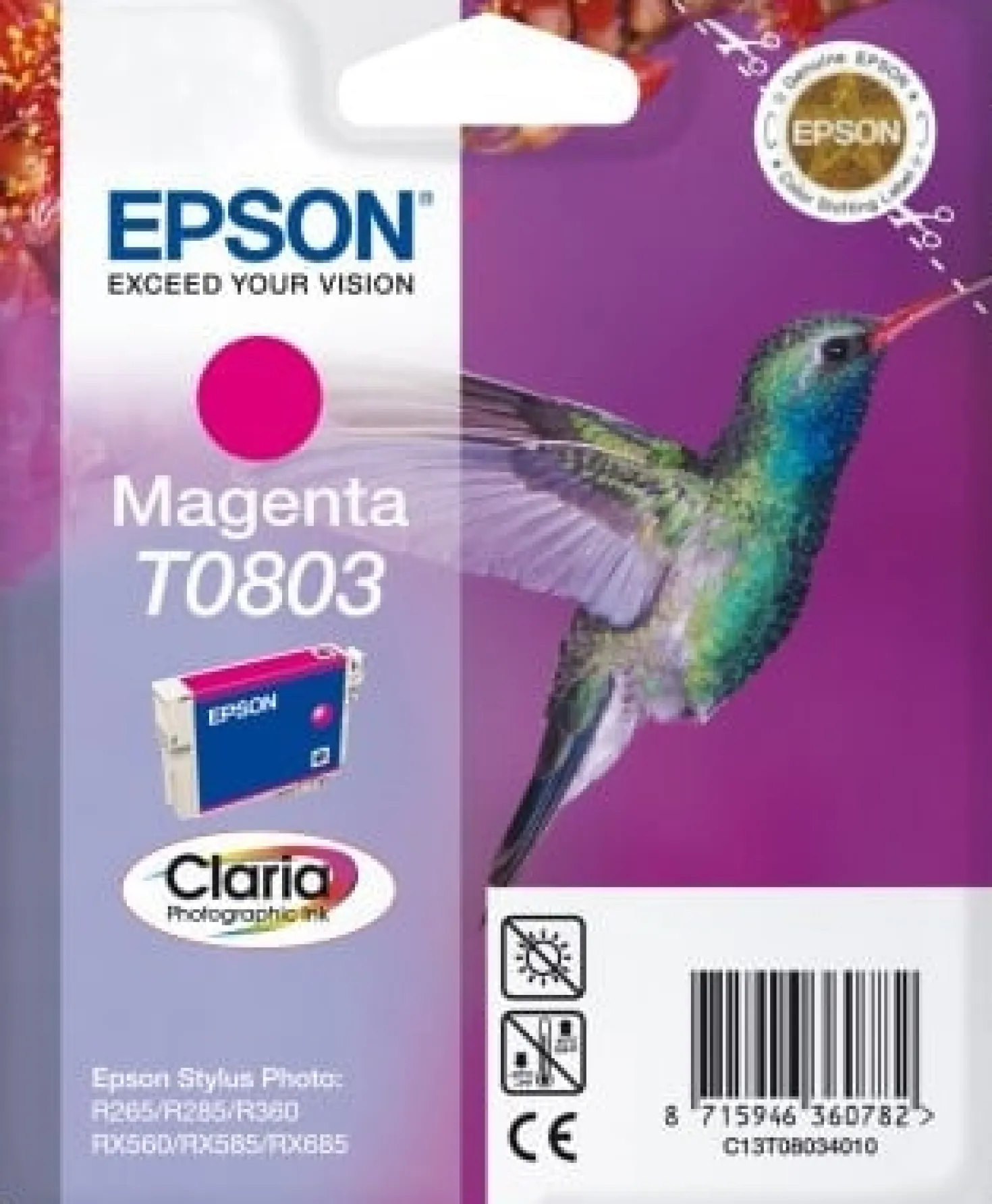 Ink-Jet Epson magenta T0803