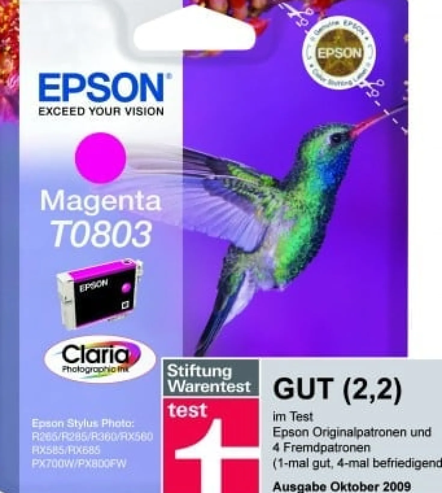 Ink-Jet Epson magenta T0803