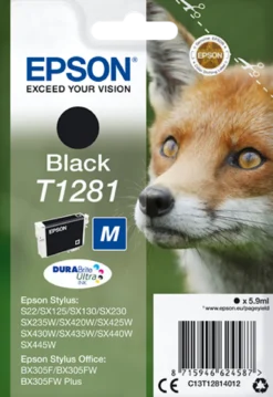 Ink-Jet Epson S22/Sx125 Svart