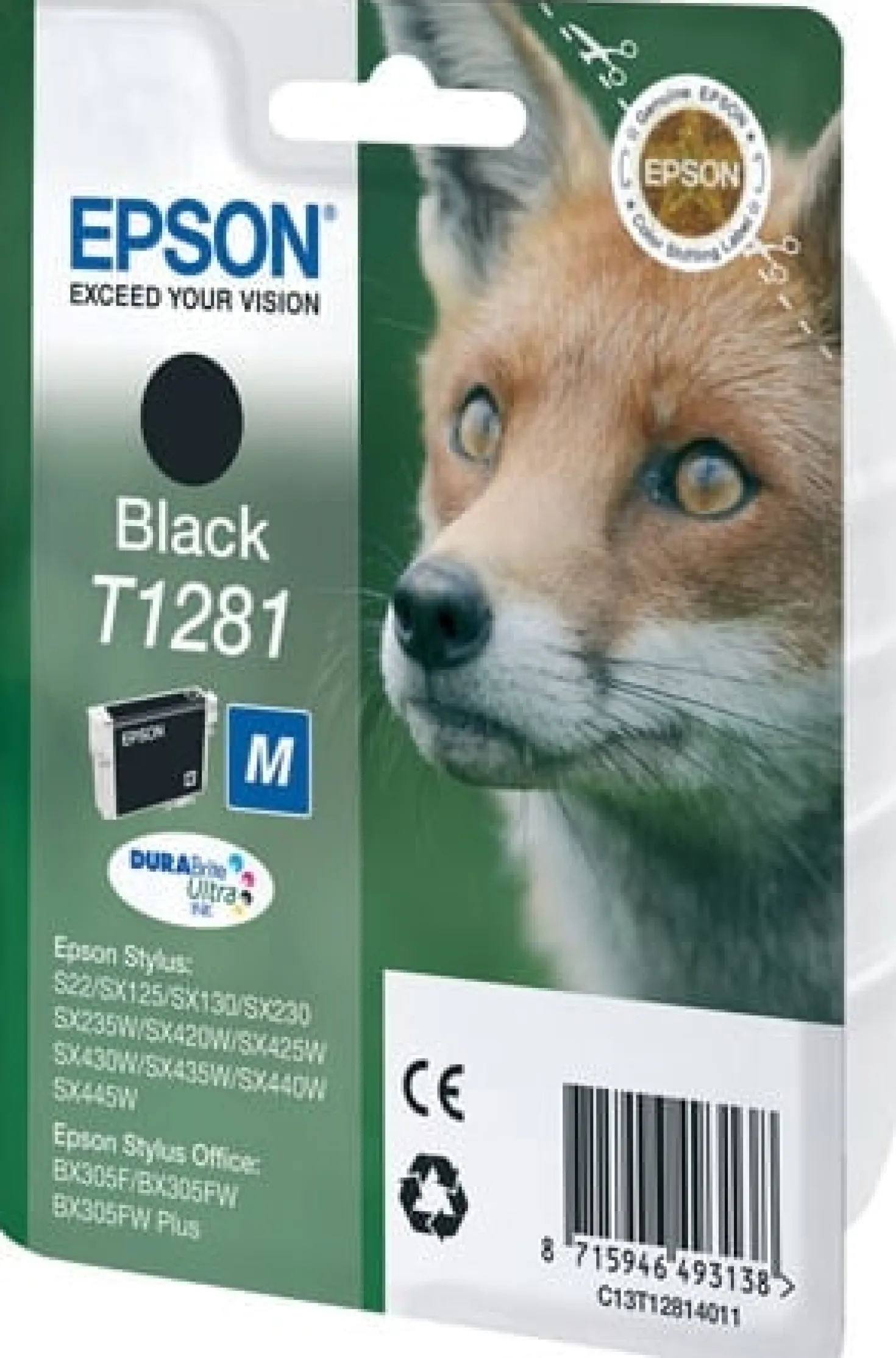 Ink-Jet Epson S22/Sx125 Svart