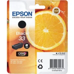 Ink-Jet Epson 33 svart