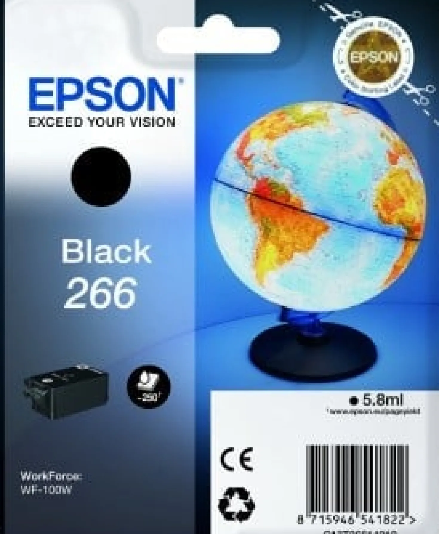 Ink-Jet Epson svart T266