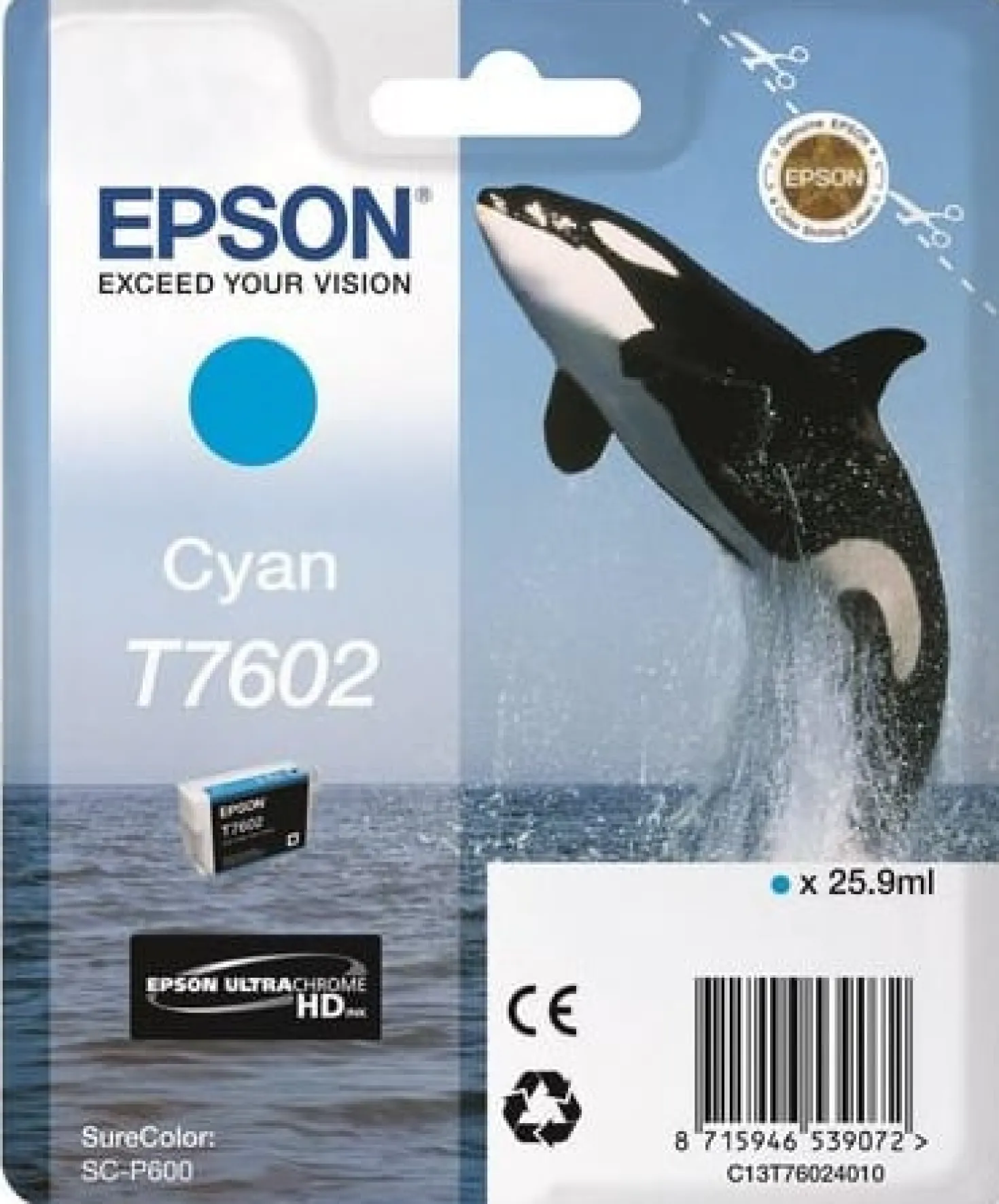 Ink-Jet Epson T76024010 cyan