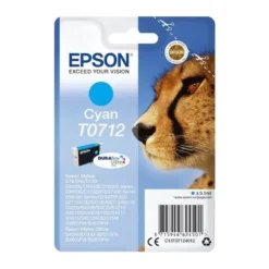 Ink-Jet Epson T0712 Cyan 5,5 Ml